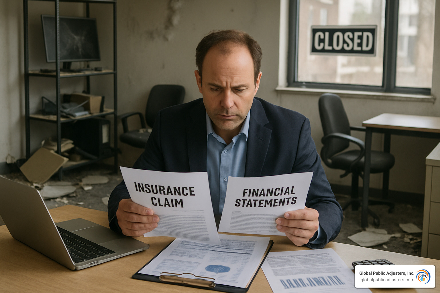 business interruption claims preparation