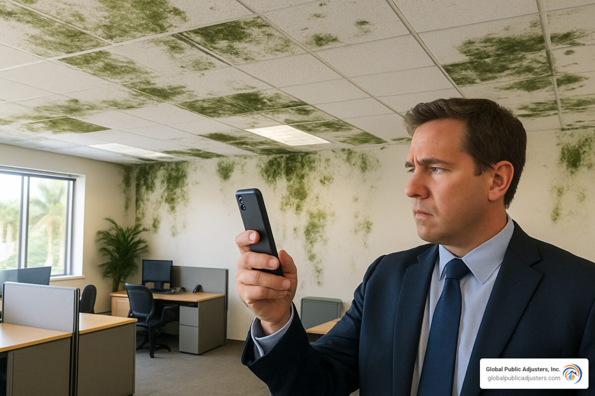 commercial mold damage claim florida