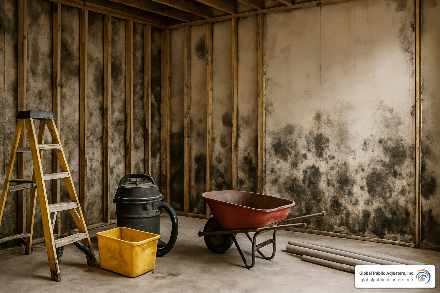 construction delays claim from mold water damage