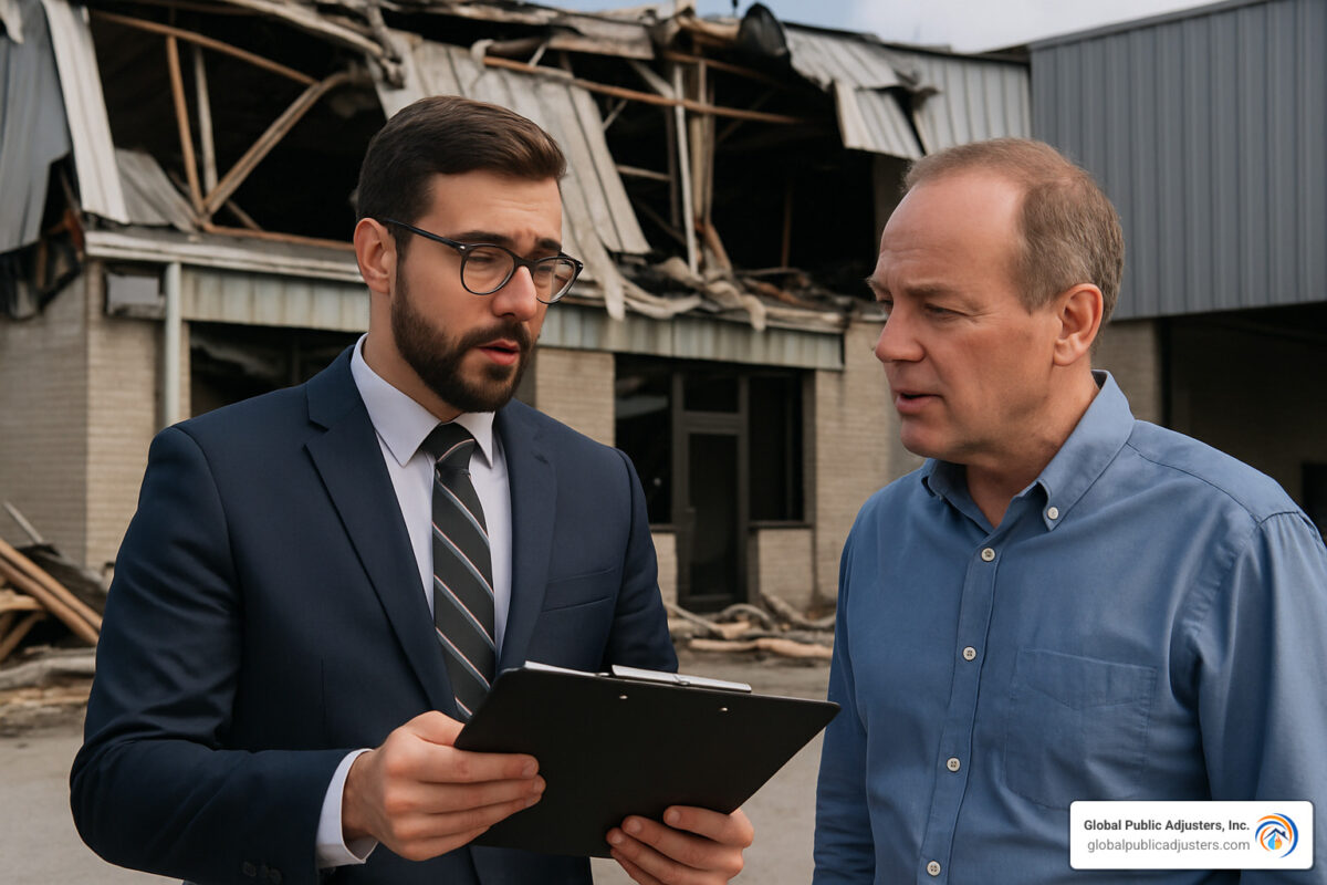 commercial insurance claim adjuster