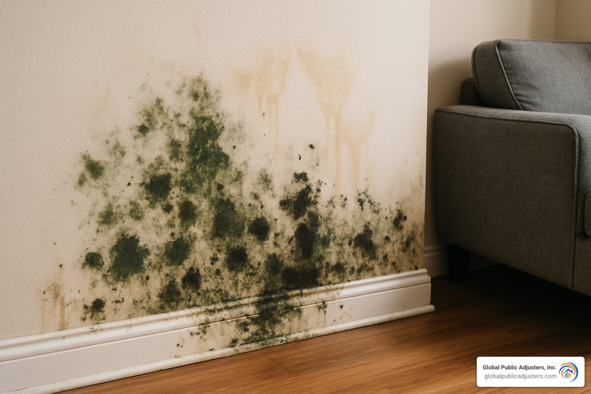 insurance claims for mold damage