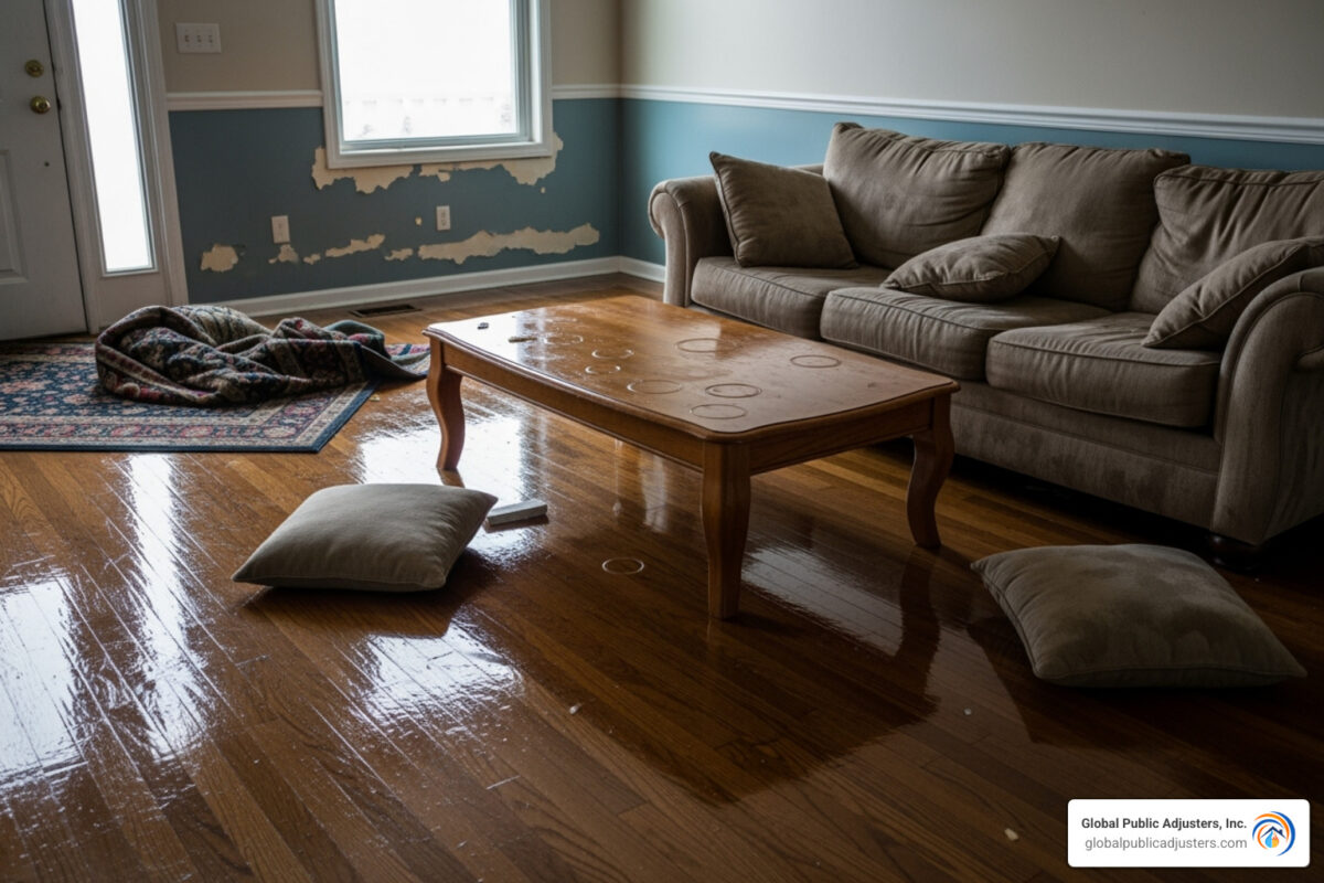 Water damage public adjuster