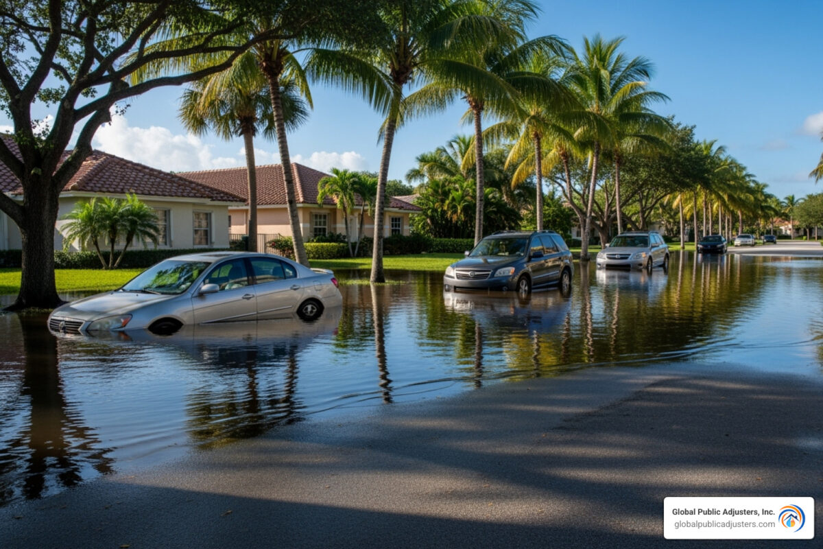 flood damage claim west palm beach