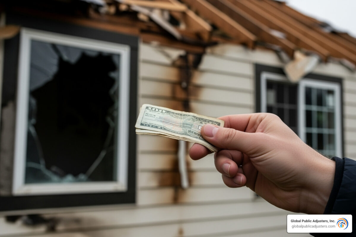 Underpaid insurance claim