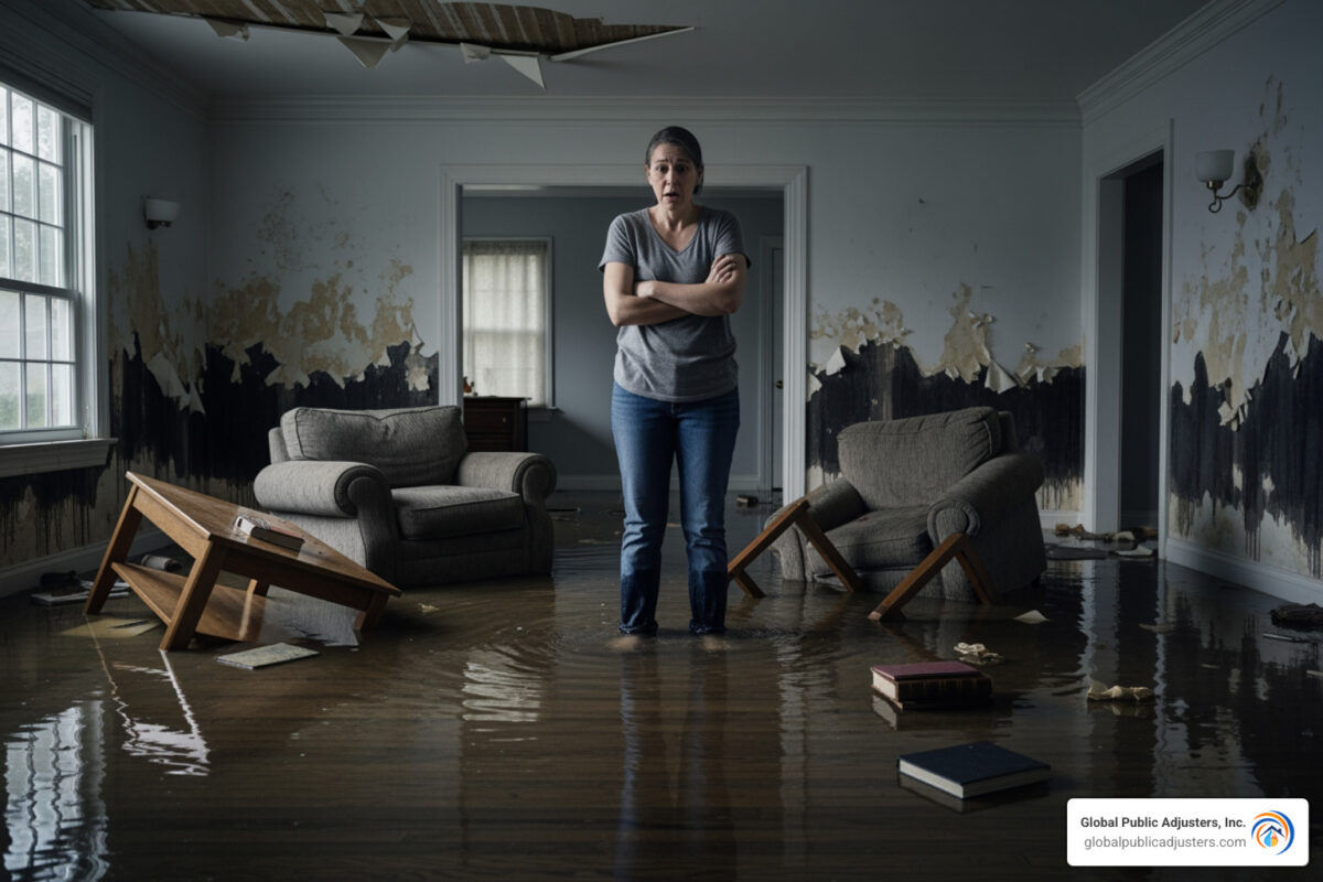 water damage insurance claim specialist
