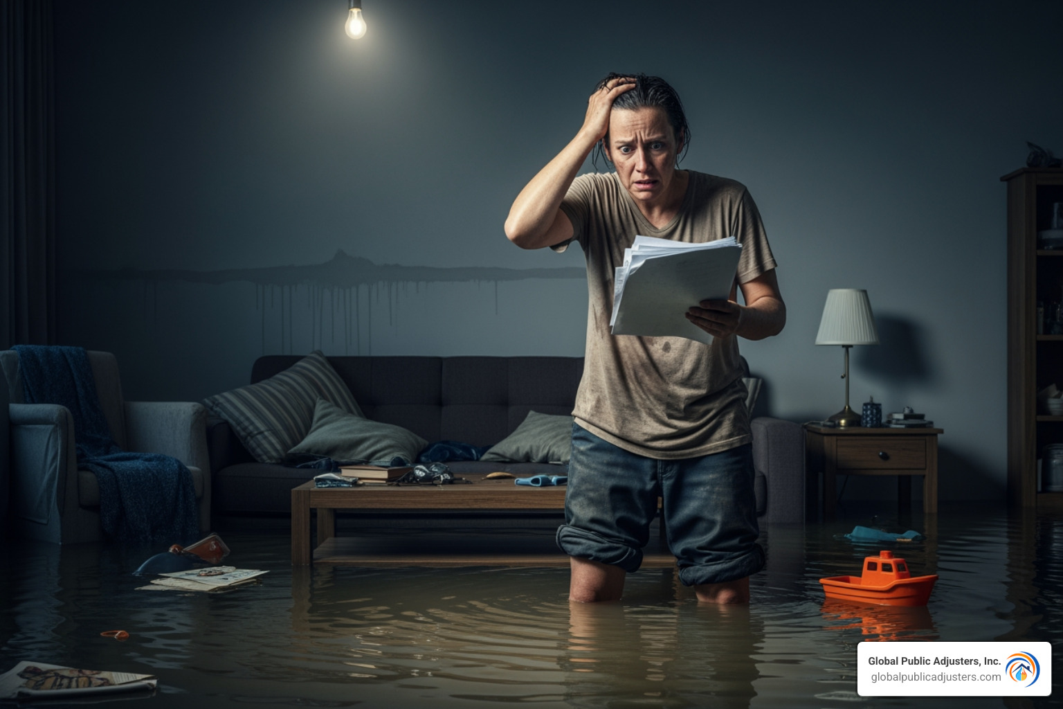 Flood damage public adjuster