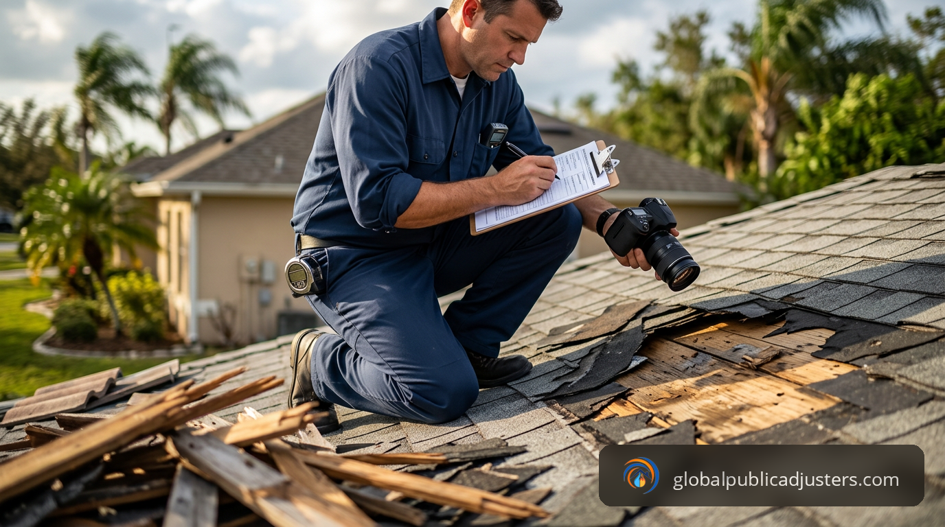 hurricane damage claim public adjuster florida in Orlando