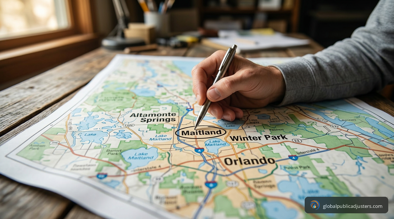 where is maitland florida in Orlando