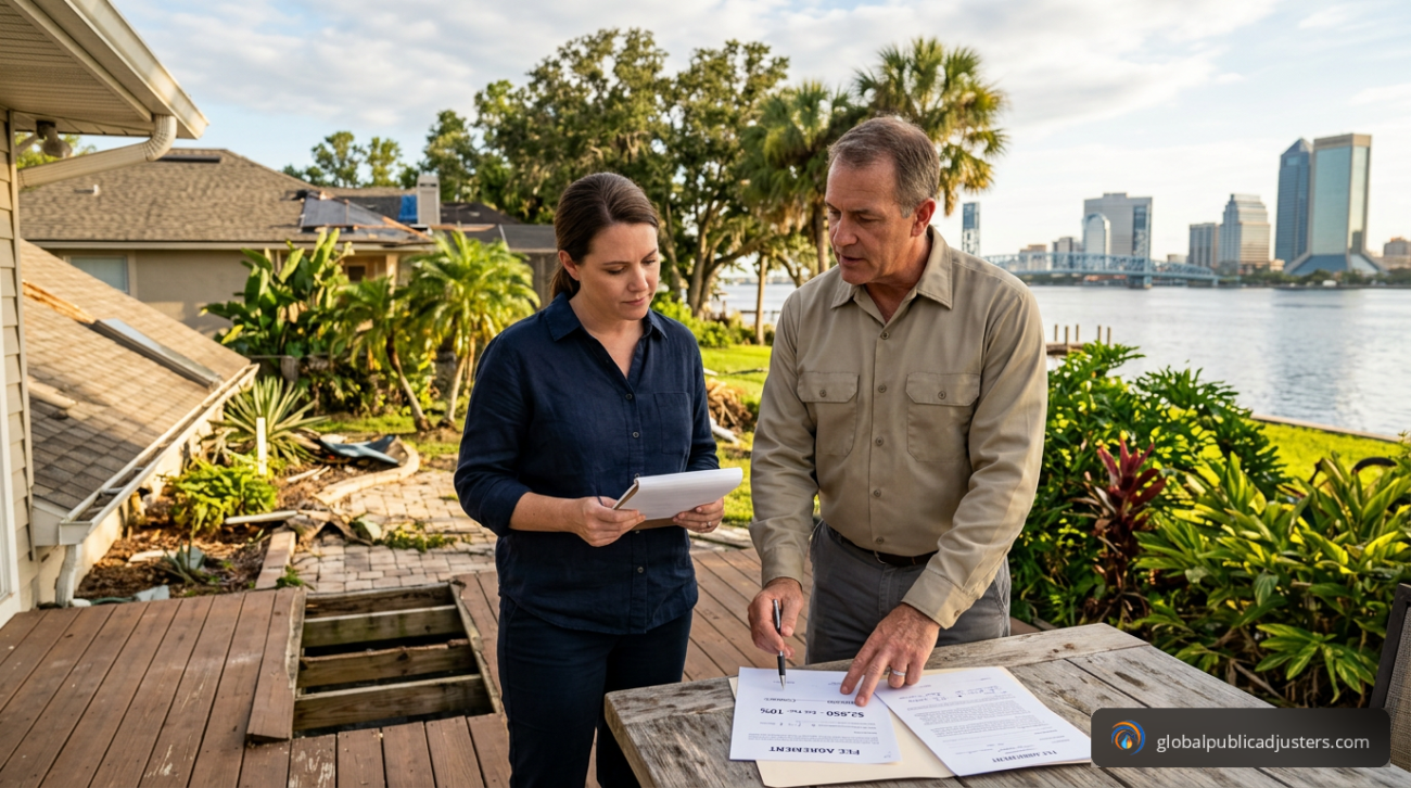 How Much Does a Public Adjuster Cost in Jacksonville? Complete 2026 Fee Guide - how much does a public adjuster cost
