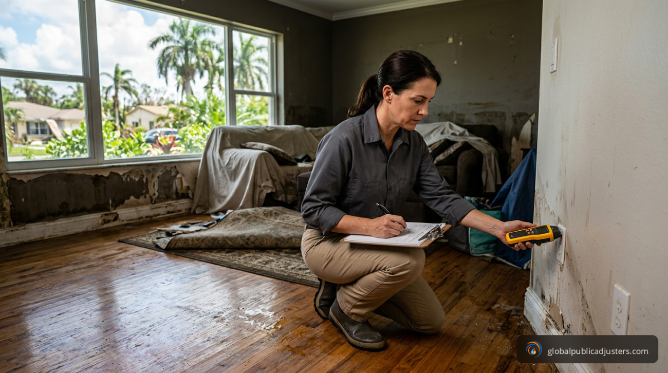 Water Damage Adjuster in Florida: Complete 2026 Guide to Claims, Costs, and Coverage - water damage adjuster