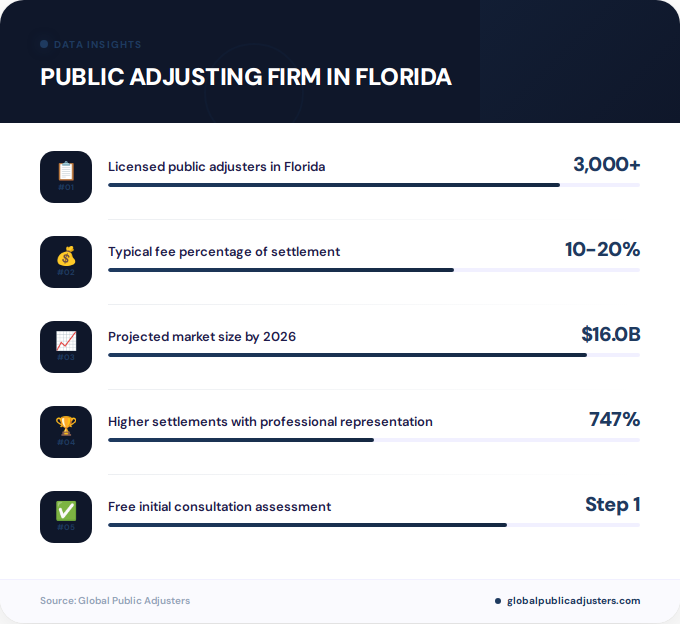 Key facts about public adjusting firm in Florida