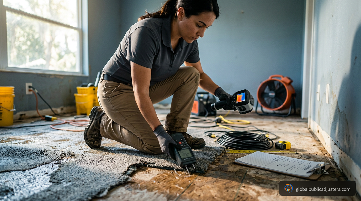 water damage insurance claim process in Tampa
