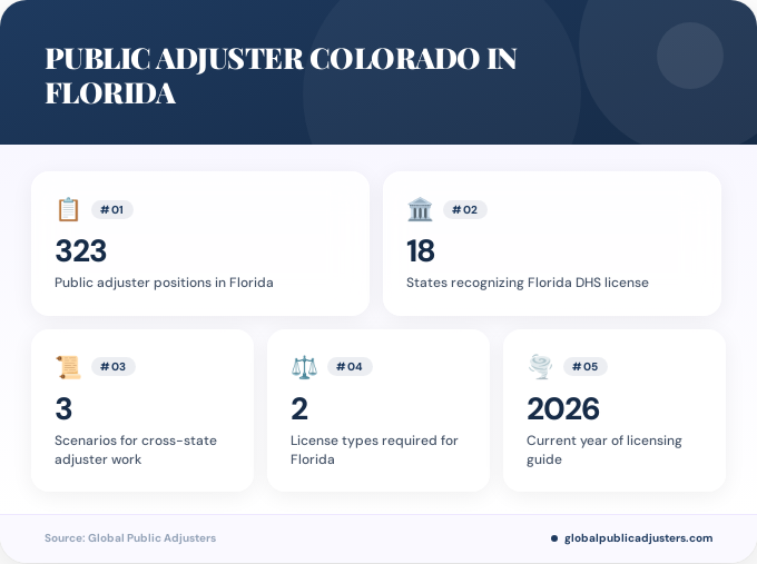 Key facts about public adjuster colorado in Florida