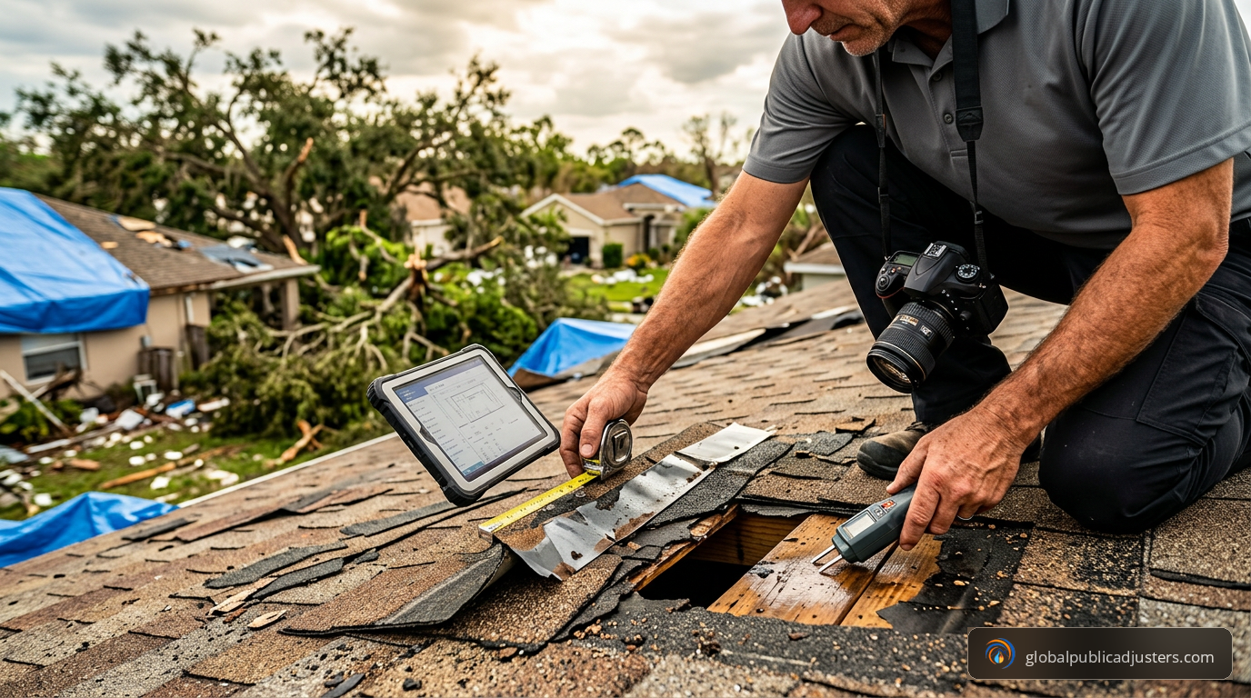 hurricane damage claim adjuster florida in Orlando