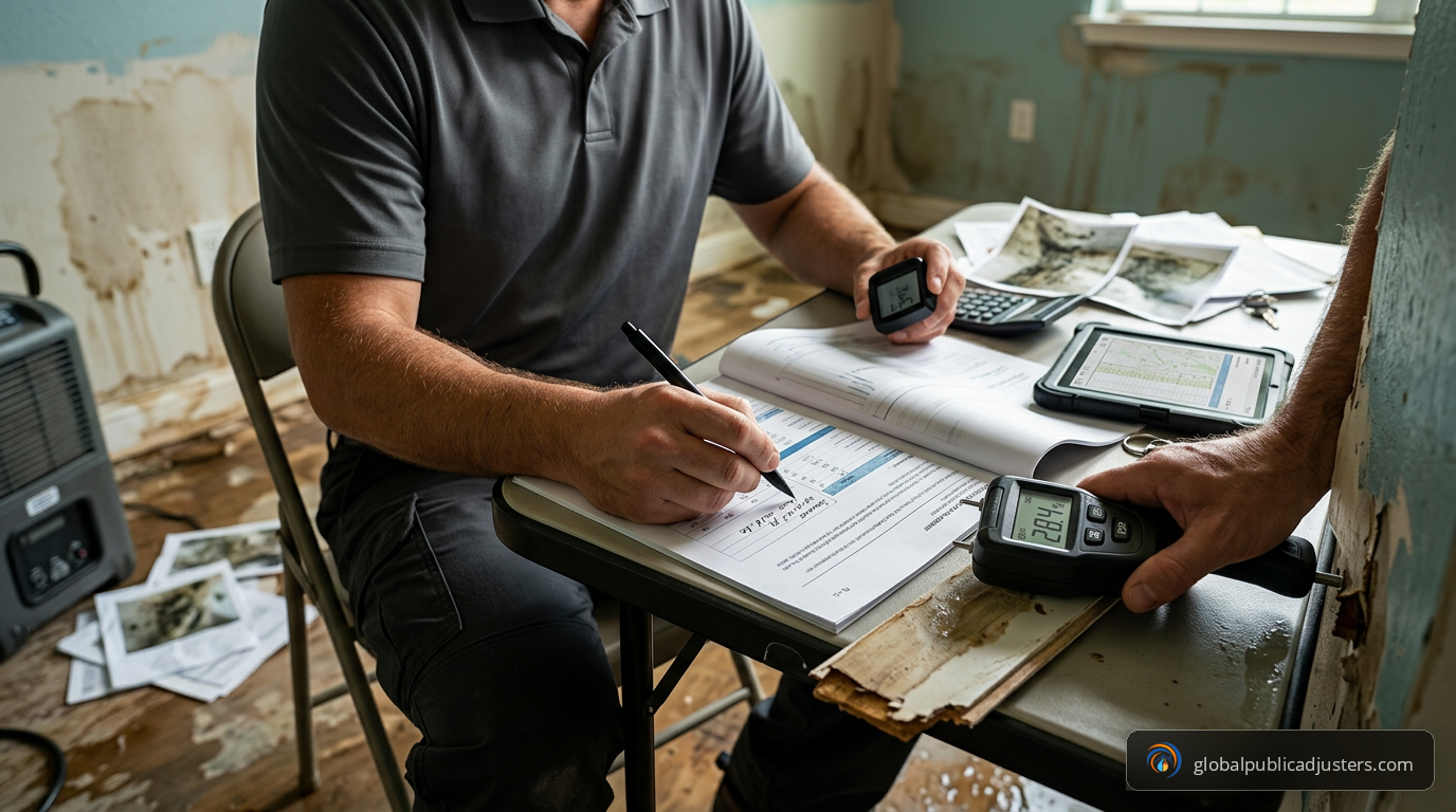 water damage claim denial Florida in Florida